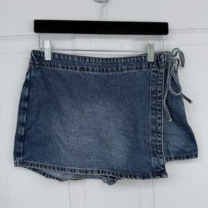 Rewash wrap skort